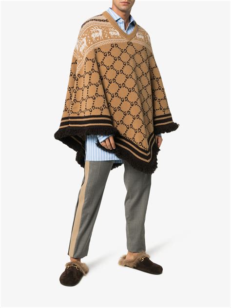 gucci poncho women.